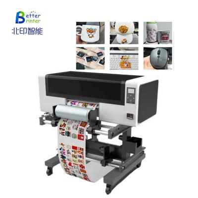 China UV DTF Printer For XP600 TX800 Printhead 3D Printing Machine For Ceramic Phone Case Acrylic Inkjet Printer for sale