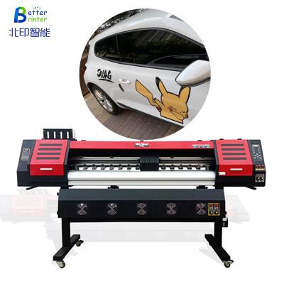 China Piezoelectric Photo Machine Outdoor Eco Solvent Printer Inkjet Printer I3200 XP600 Print Head Large Format Printer for sale