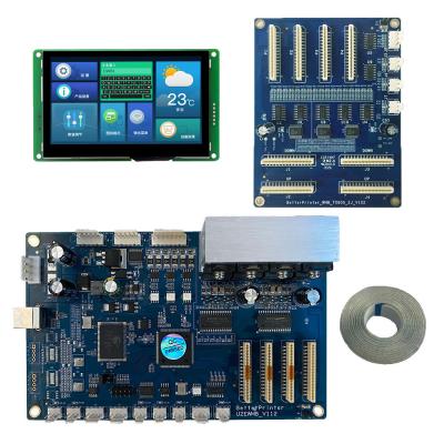 China Inkjet Printer TX800 Board Carriage Board Main Board Kit For Small Flat Panel Heat Press Filming Printing for sale