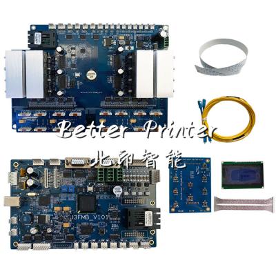 China Epson I3200 Inkjet Board For Dual Station Direct Spray Printer Clothing T-Shirt White Ink Hot Stamping DTF Printer Board for sale