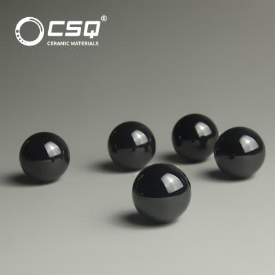 China Inert Silicon Carbide Ball Ceramic Precision Balls 3.969mm for sale