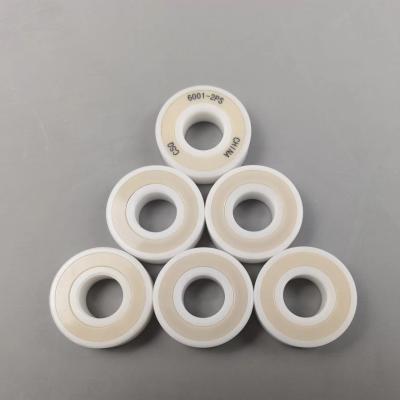 China 6001rs Ceramic Bearing Deep Groove HIP Zirconia 12mmx28mmx8mm for sale