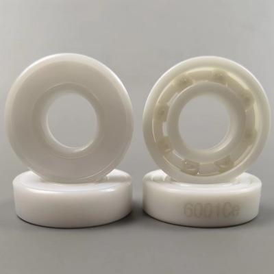 China Rolamentos de esferas 6001-2TS 12mm do óxido de zircônio ZrO2 à venda