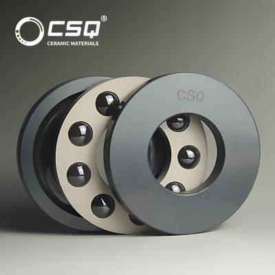 China Full Ceramic Thrust Bearing Si3n4 Silicon Nitride Ceramic Ball Bearings for sale
