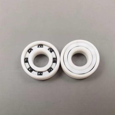 China ZrO2 Silicon Nitride Ball Bearing Si3N4 Balls PTFE Cage 6001 12mm for sale