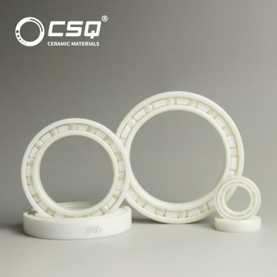 China Deep Groove Zirconia Ceramic Bearing Extra Thin Type 61800 61900 for sale