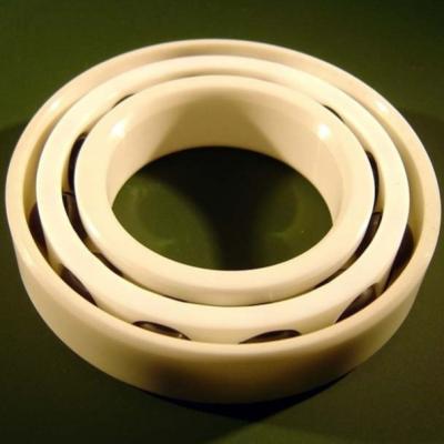 China 7000 7200 7300 series del contacto del rodamiento de bolitas angular de cerámica 6.09g Cm3 en venta