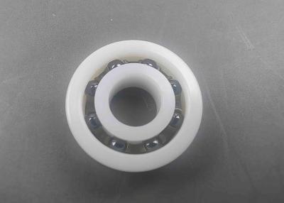 China White CE695ZR 5x13x4mm High Temp Ceramic Bearings Nylon Cage With Silicon Nitride Balls for sale