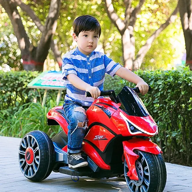 Most Popular Children&prime;s Toy Car Electric Three-Wheel Motorcycle