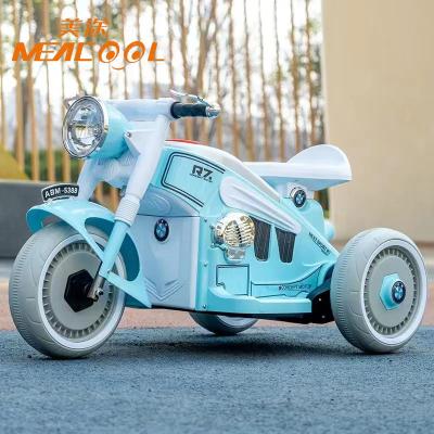 China Customizable 3-6years Old Kids Electric Motorcycle 390W*1 With Bluetooth for sale
