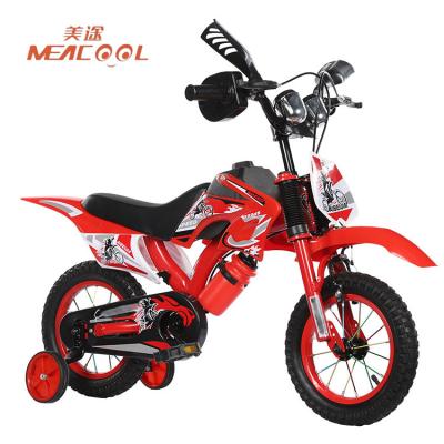China CCC Certified 12 Inch Kids Bike Imitation Motorcycle Design Boys' Kids Bicycle for sale
