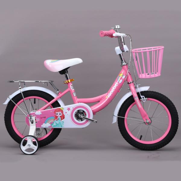 Quality High Durability Steel Frame Lightweight Kids Bike 12 Inches Cute Design for sale