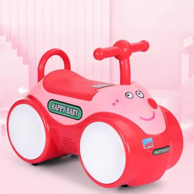 China Cartoon Style Kids Ride On Cars Kids Swing Car Slip Resistance for sale
