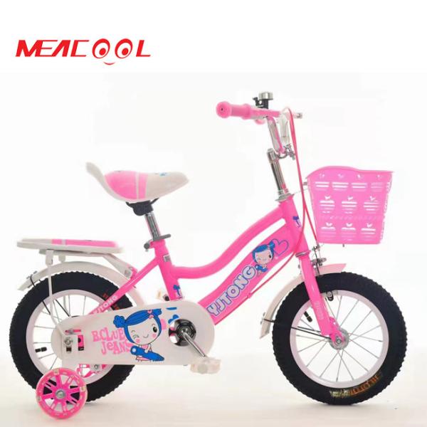 Quality Fashionable Lightweight Kids Bike With Steel Carrier And Plastic Basket for sale