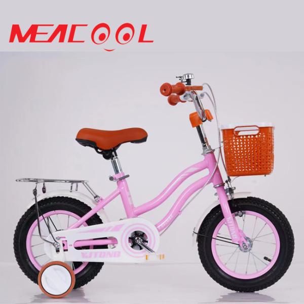 Quality Carbon Steel Delicate Lightweight Kids Bike With Training Wheel For 3 Years Old for sale