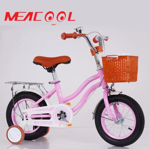 Quality Carbon Steel Delicate Lightweight Kids Bike With Training Wheel For 3 Years Old for sale