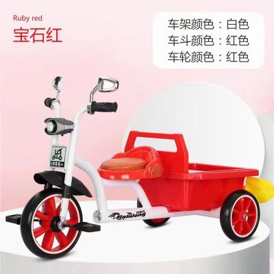 China 3-5-6 Boys Girls Kids Tricycle Bike With Three Wheeled Bucket Ergonomical Design for sale