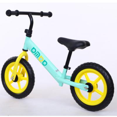 China Blue Color Eva Tyre 12 Inch Strider Bike 3-6 Year  Kids No Pedal Bicycles  OEM for sale