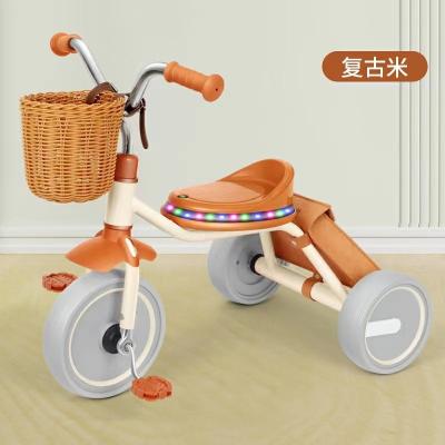 China New Fashion Big Kids Tricycle Balance Tricycle Bike 12inch Ergonomically Designed for sale