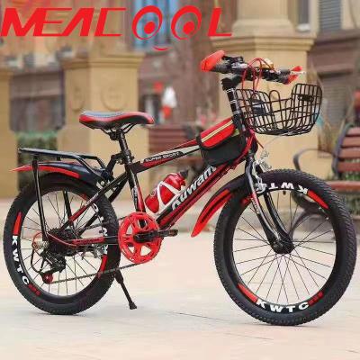 China Junior 22in Mountain Bike Light Frame Mountain Bike 6 Speed With Fender Carrier for sale