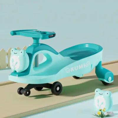 China Customization Fashionable Blue Ride On Swing Cars For 1-5 Years Old Kids for sale