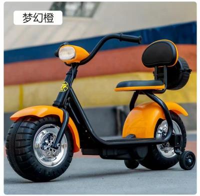 China OEM Fashionable Two Wheels Kids Electric Motorbike With Light And Music for sale