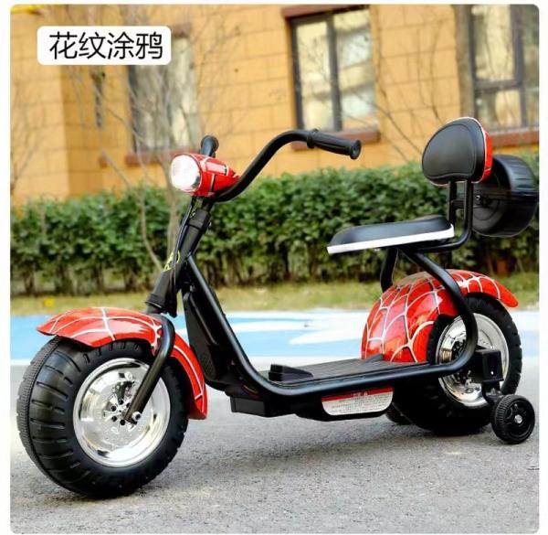 Quality OEM Fashionable Two Wheels Kids Electric Motorbike With Light And Music for sale