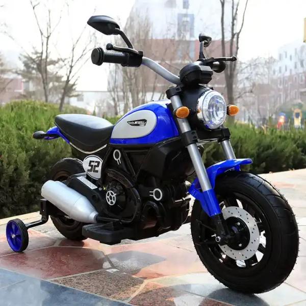 Quality Eco Friendly 6V4.5Ah Kids Electric Motorbike Comfortable With Early Education for sale