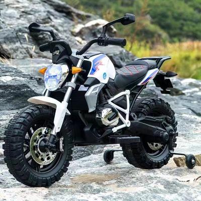 China Niños recargable montar en motocicleta con dos ruedas de entrenamiento Niños 12V batería eléctrica montar en motocicletas de juguete en venta
