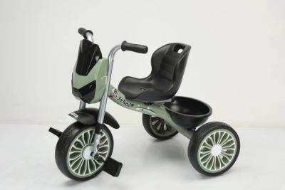 China Cool Face Tricycle Bike Three Wheel Ride On Toys For Children for sale