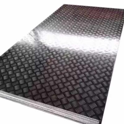 China Bright Aluminum Checked Plate Sheets Chequer Pattern Plates 1600mm for sale