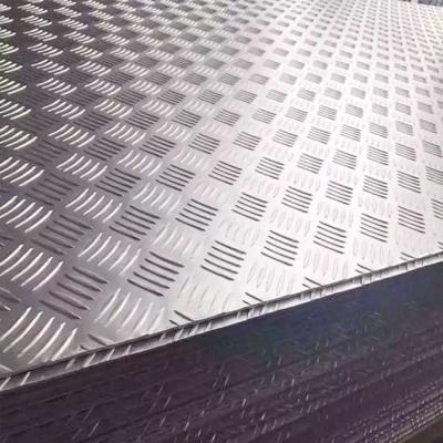 China Smooth Checked Embossed Metal Aluminum Sheet 0.3-2.0mm Thin Plate Boat Anodized for sale