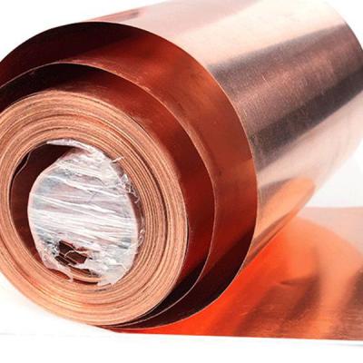 China T1 T2 T3 TU0 Pure Copper Strip Coil 99.9% Non Alloy for sale