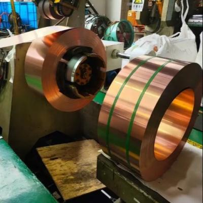 China 99.9% High Density Pure red copper plate Strip Tapes M 1/2H 3/4H H T for sale
