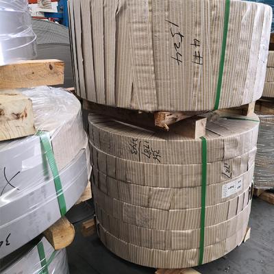 China Stock 1000mm Width Stainless Steel Strip Coil Cold Rolled Technique for sale