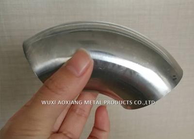 China 304 DN 32 40 encaixes de tubulação de aço inoxidável do revestimento brilhante para a aplicação das escadas à venda