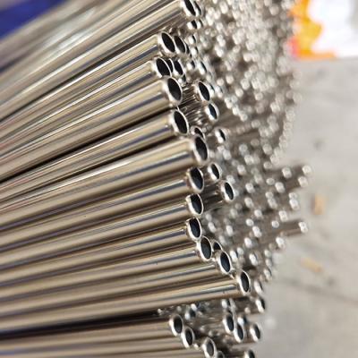China BV 316L Polished Surface SS ERW Stainless Steel Welded Pipe Thin Wall Thickness for sale