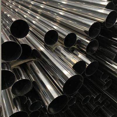 China Aisi 201 Bus Handrail Welded Stainless Steel Pipes Sanitory Grade Tubes for sale