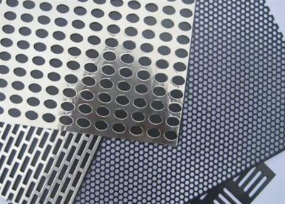 China Punched Metal 2mm Perforated Wire Mesh Square / Hexagonal Hole Speaker Grills 4x8 for sale
