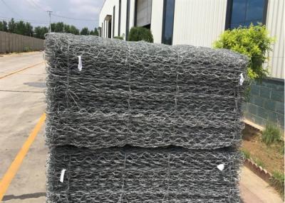China Hdg 120x150 Fine Mesh Metals Gabion Baskets For Rock Retaining Wall for sale