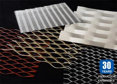 China Electric Stainless Steel Diamond Mesh 4x8 Feet Size Shock Resistance For Security for sale