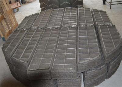 China 410 Stainless Steel Mesh Pad , Demister Mat Corrosion Resistance For Gas Scrubber for sale