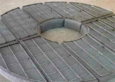 China High Removal Efficiency Demister Mat , Wire Mesh Mist Eliminator For Gas Liquid Foam for sale