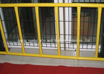 China Professional Removable Temporary Mesh Fencing Powder Coated Frame Finishing for sale