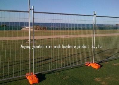 China Heat Treated Movable Fence Temporary Fence Easy Install For Private Grounds for sale