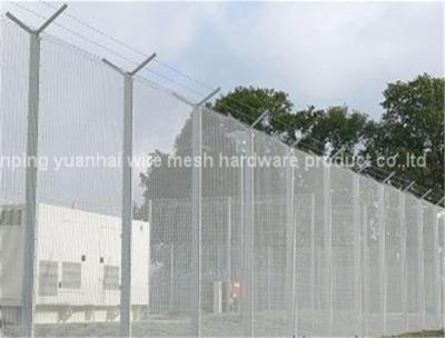 中国 溶接された金網の反上昇の防御フェンスの公共の地面のための358の網の塀 販売のため
