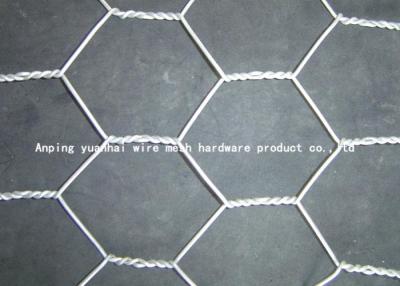 China Hexagonal Chicken Coop Gabion Wire Mesh For Farm Normal / Reverse Twist Style for sale