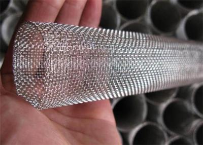 China Industrial 304 316 304L Stainless Steel Screen Roll , Fine Woven Wire Mesh for sale