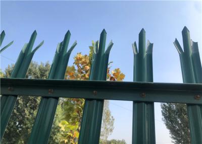 China Palizada pálida fuerte del metal de Hgih W D que cerca la cerca corta del jardín de la prenda impermeable en venta