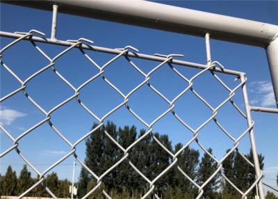 China Temporary Chain Link Garden Fencing For Sports , Power Coated Chain Link Fence for sale